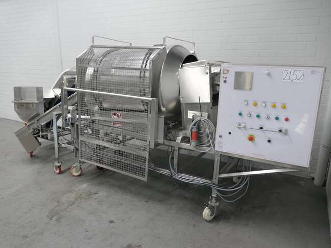 Blackrow drum coating machine Crumb breader - Elintarviketeollisuuden kone: kuva Blackrow drum coating machine Crumb breader - Elintarviketeollisuuden kone Blackrow drum coating machine Crumb breader - Elintarviketeollisuuden kone: kuva Blackrow drum coating machine Crumb breader - Elintarviketeollisuuden kone