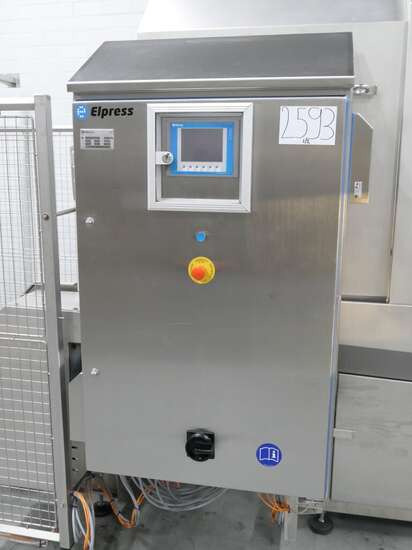 Elintarviketeollisuuden kone Elpress bin washing machine ENW-45: kuva Elintarviketeollisuuden kone Elpress bin washing machine ENW-45