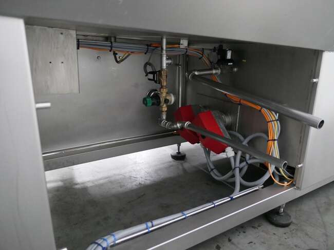Elintarviketeollisuuden kone Elpress bin washing machine ENW-45: kuva Elintarviketeollisuuden kone Elpress bin washing machine ENW-45