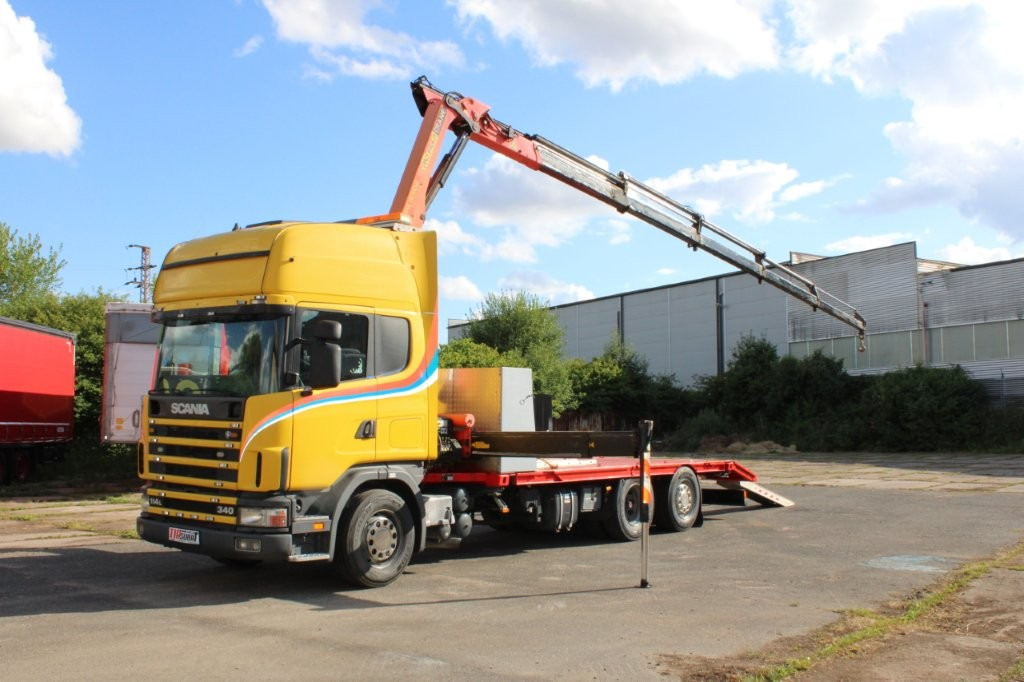 Scania R 114 LB340 6X2 L PALFINGER PK16502 - Kuljetin kuorma-auto, Nosturiauto: kuva Scania R 114 LB340 6X2 L PALFINGER PK16502 - Kuljetin kuorma-auto, Nosturiauto Scania R 114 LB340 6X2 L PALFINGER PK16502 - Kuljetin kuorma-auto, Nosturiauto: kuva Scania R 114 LB340 6X2 L PALFINGER PK16502 - Kuljetin kuorma-auto, Nosturiauto
