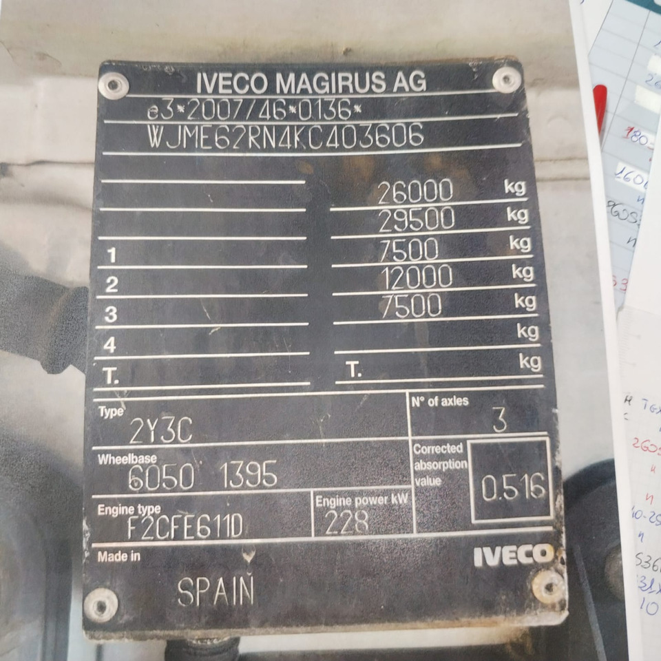 IVECO STRALIS AD 260S31 Y/P - Kuorma-auto alusta: kuva IVECO STRALIS AD 260S31 Y/P - Kuorma-auto alusta IVECO STRALIS AD 260S31 Y/P - Kuorma-auto alusta: kuva IVECO STRALIS AD 260S31 Y/P - Kuorma-auto alusta