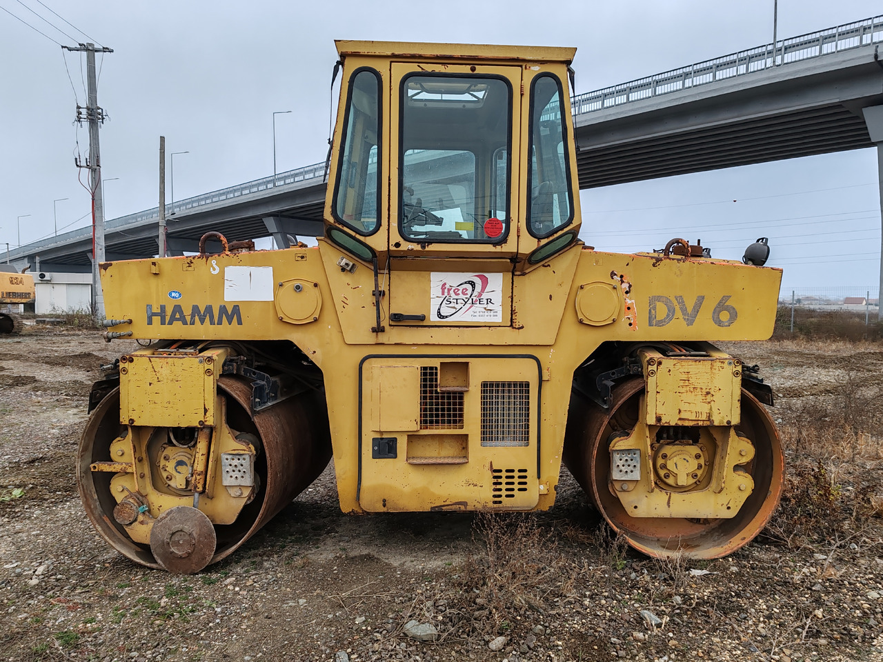 Hamm DV6 - Tiejyrä: kuva Hamm DV6 - Tiejyrä Hamm DV6 - Tiejyrä: kuva Hamm DV6 - Tiejyrä