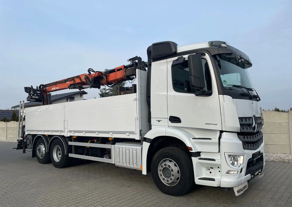 Mercedes-Benz Arocs 2545, HDS ATLAS 186.3 - PILOT - Lava-kuorma-auto, Nosturiauto: kuva Mercedes-Benz Arocs 2545, HDS ATLAS 186.3 - PILOT - Lava-kuorma-auto, Nosturiauto Mercedes-Benz Arocs 2545, HDS ATLAS 186.3 - PILOT - Lava-kuorma-auto, Nosturiauto: kuva Mercedes-Benz Arocs 2545, HDS ATLAS 186.3 - PILOT - Lava-kuorma-auto, Nosturiauto