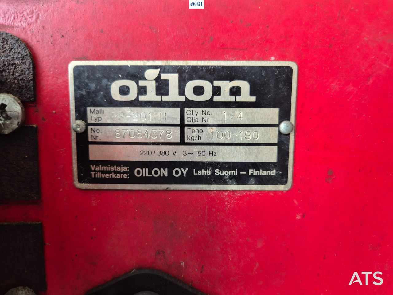 1997 Lämpökontti Oilon RP-201 H - Merikontti: kuva 1997 Lämpökontti Oilon RP-201 H - Merikontti 1997 Lämpökontti Oilon RP-201 H - Merikontti: kuva 1997 Lämpökontti Oilon RP-201 H - Merikontti