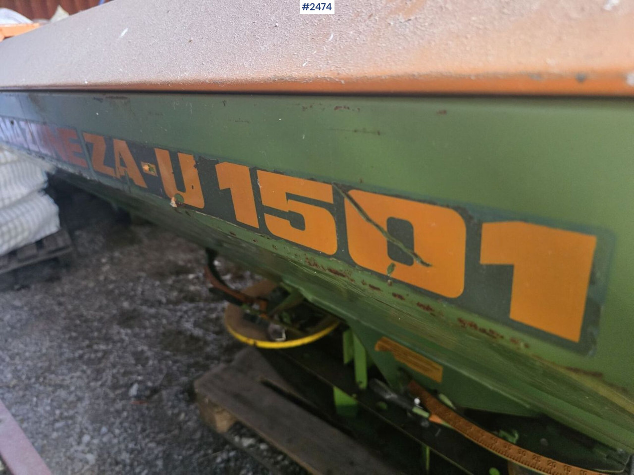 Amazone ZA-U 1501 fertilizer spreader - Lannoitteenlevitin: kuva Amazone ZA-U 1501 fertilizer spreader - Lannoitteenlevitin Amazone ZA-U 1501 fertilizer spreader - Lannoitteenlevitin: kuva Amazone ZA-U 1501 fertilizer spreader - Lannoitteenlevitin