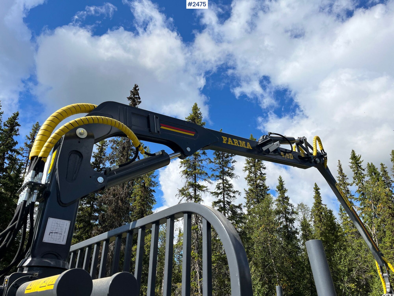 Farma Forestry Trailer T7 - CT4.6-7D, 7 tons – frame steering - Metsäkone: kuva Farma Forestry Trailer T7 - CT4.6-7D, 7 tons – frame steering - Metsäkone Farma Forestry Trailer T7 - CT4.6-7D, 7 tons – frame steering - Metsäkone: kuva Farma Forestry Trailer T7 - CT4.6-7D, 7 tons – frame steering - Metsäkone