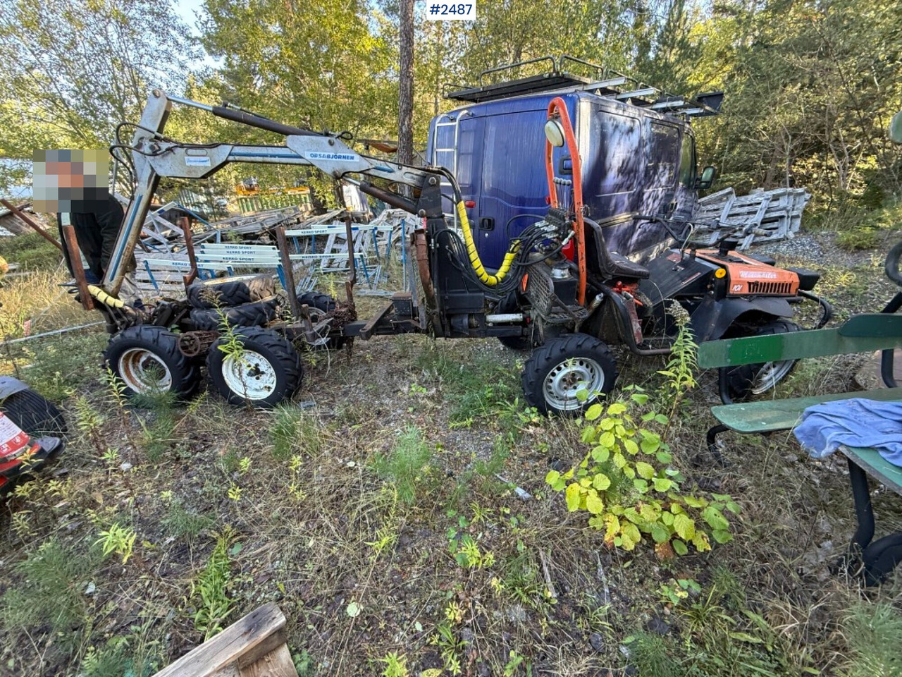 Mini forwarder Vimek Minimaster 101 - Kuormatraktori: kuva Mini forwarder Vimek Minimaster 101 - Kuormatraktori Mini forwarder Vimek Minimaster 101 - Kuormatraktori: kuva Mini forwarder Vimek Minimaster 101 - Kuormatraktori