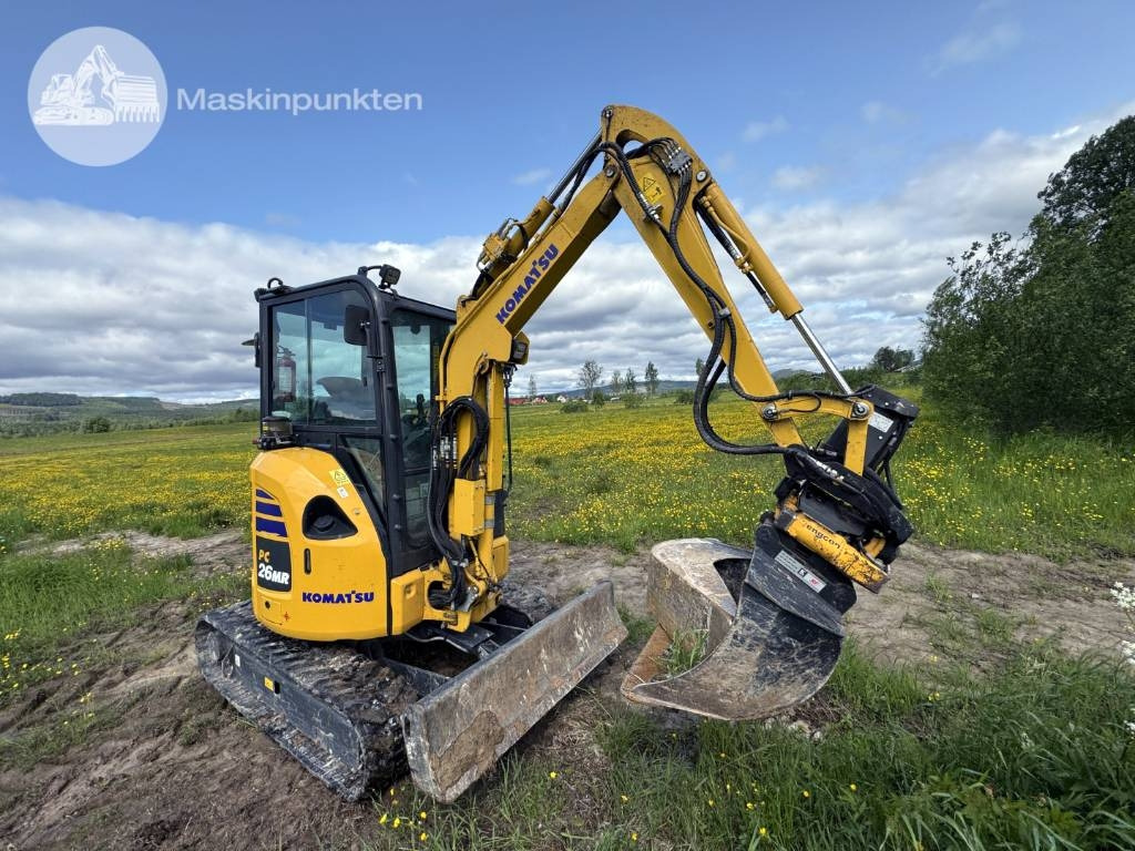 Komatsu PC 26 MR - Minikuormaaja: kuva Komatsu PC 26 MR - Minikuormaaja Komatsu PC 26 MR - Minikuormaaja: kuva Komatsu PC 26 MR - Minikuormaaja
