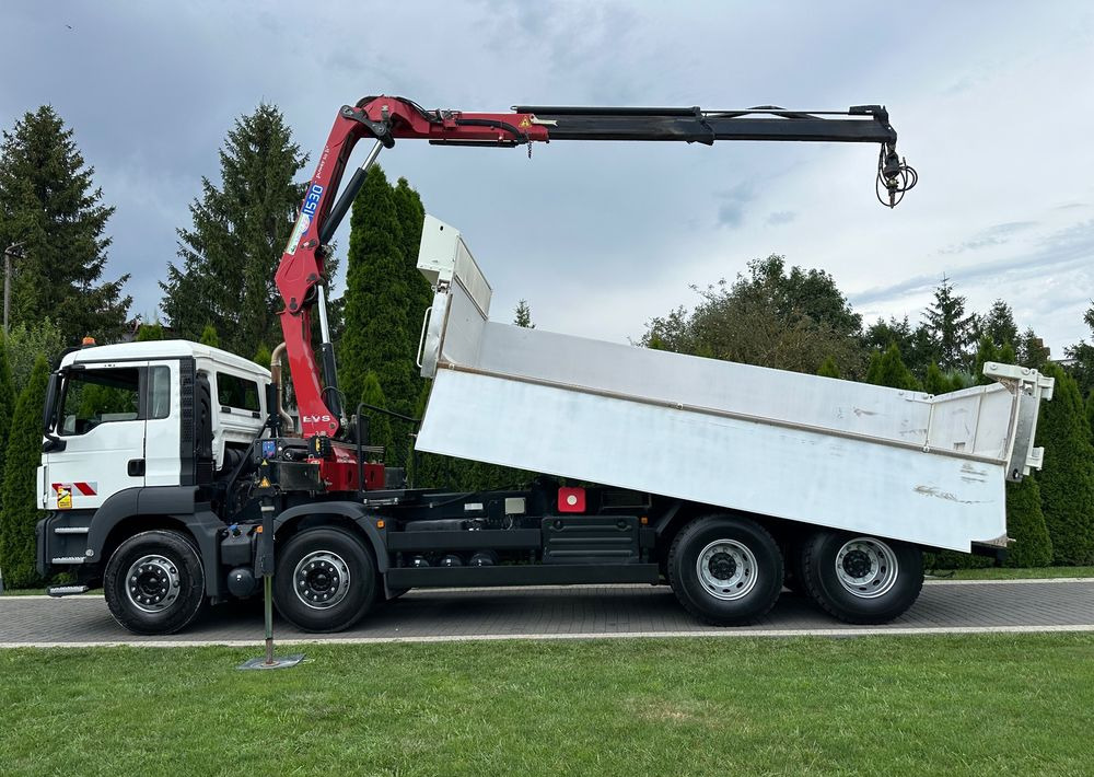 MAN TGS 440 / 8x4 / HMF 1530 / HYDROBURTA - Kippiauto kuorma-auto: kuva MAN TGS 440 / 8x4 / HMF 1530 / HYDROBURTA - Kippiauto kuorma-auto MAN TGS 440 / 8x4 / HMF 1530 / HYDROBURTA - Kippiauto kuorma-auto: kuva MAN TGS 440 / 8x4 / HMF 1530 / HYDROBURTA - Kippiauto kuorma-auto