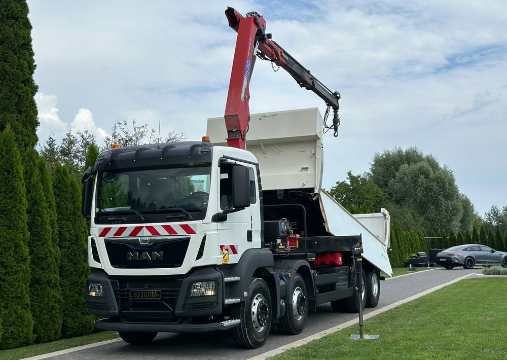 MAN TGS 440 / 8x4 / HMF 1530 / HYDROBURTA - Kippiauto kuorma-auto: kuva MAN TGS 440 / 8x4 / HMF 1530 / HYDROBURTA - Kippiauto kuorma-auto MAN TGS 440 / 8x4 / HMF 1530 / HYDROBURTA - Kippiauto kuorma-auto: kuva MAN TGS 440 / 8x4 / HMF 1530 / HYDROBURTA - Kippiauto kuorma-auto