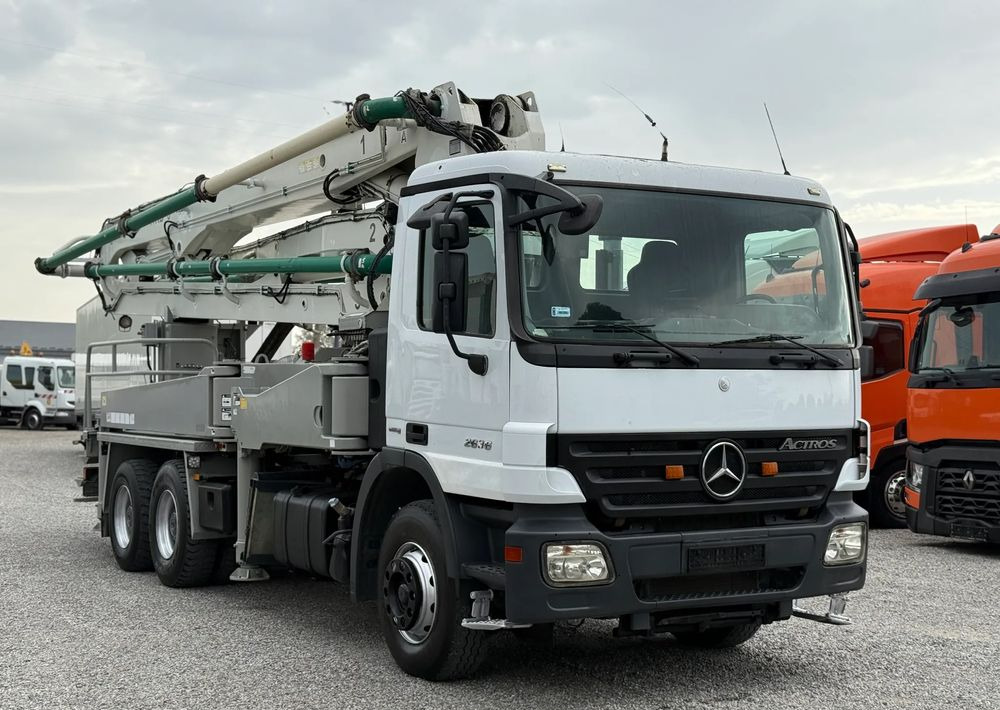 Mercedes-Benz ACTROS 2636 6X4 36 M WAITZINGER - Betonipumppuauto: kuva Mercedes-Benz ACTROS 2636 6X4 36 M WAITZINGER - Betonipumppuauto Mercedes-Benz ACTROS 2636 6X4 36 M WAITZINGER - Betonipumppuauto: kuva Mercedes-Benz ACTROS 2636 6X4 36 M WAITZINGER - Betonipumppuauto