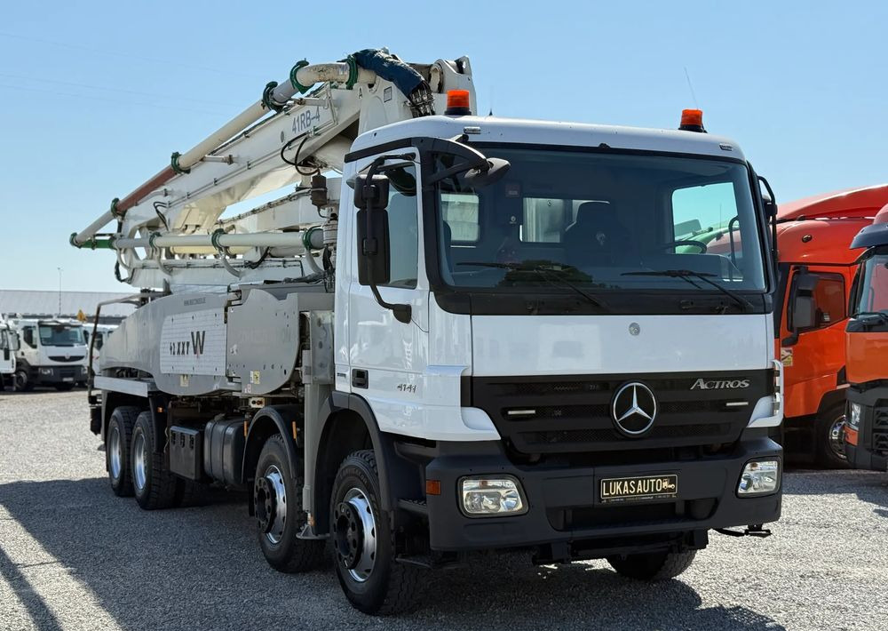 Mercedes-Benz ACTROS 4141 8X4 42 M GOTOWA DO PRACY - Betonipumppuauto: kuva Mercedes-Benz ACTROS 4141 8X4 42 M GOTOWA DO PRACY - Betonipumppuauto Mercedes-Benz ACTROS 4141 8X4 42 M GOTOWA DO PRACY - Betonipumppuauto: kuva Mercedes-Benz ACTROS 4141 8X4 42 M GOTOWA DO PRACY - Betonipumppuauto