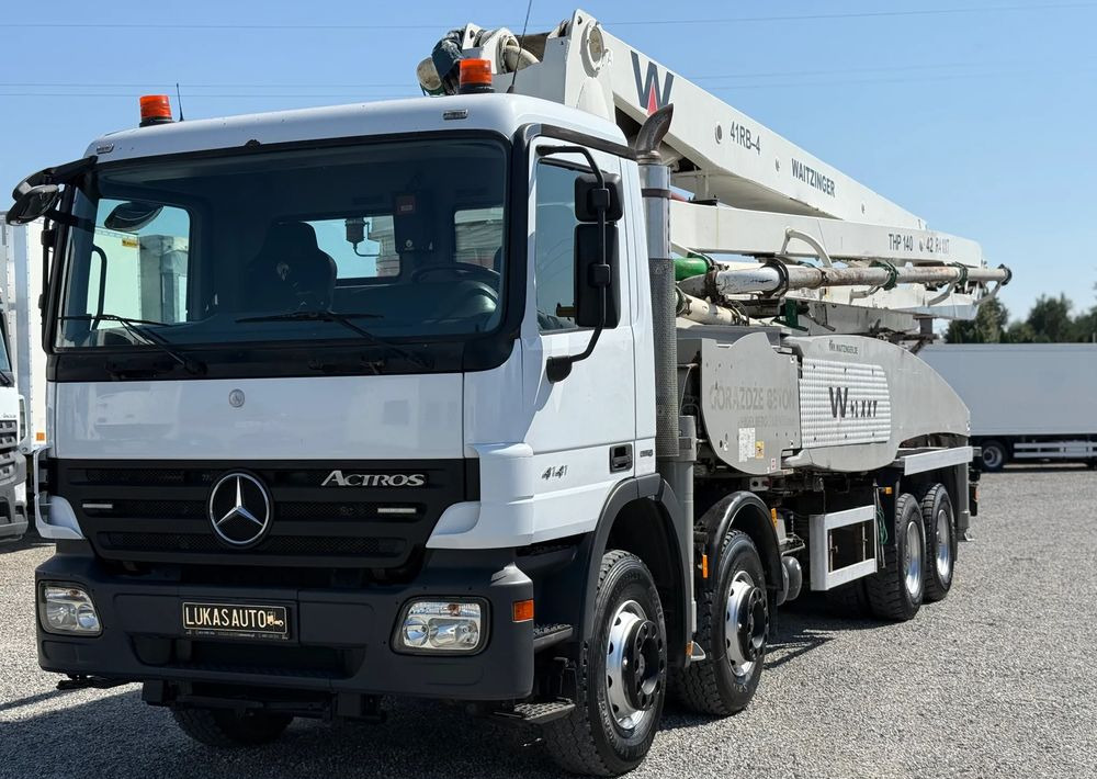 Mercedes-Benz ACTROS 4141 8X4 42 M GOTOWA DO PRACY - Betonipumppuauto: kuva Mercedes-Benz ACTROS 4141 8X4 42 M GOTOWA DO PRACY - Betonipumppuauto Mercedes-Benz ACTROS 4141 8X4 42 M GOTOWA DO PRACY - Betonipumppuauto: kuva Mercedes-Benz ACTROS 4141 8X4 42 M GOTOWA DO PRACY - Betonipumppuauto