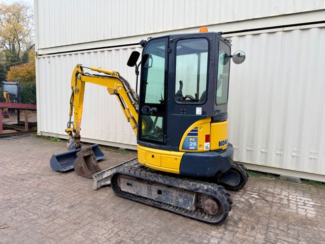 Komatsu PC26MR-3 / 2020 BJ / 2 x Löffel - Minikuormaaja: kuva Komatsu PC26MR-3 / 2020 BJ / 2 x Löffel - Minikuormaaja Komatsu PC26MR-3 / 2020 BJ / 2 x Löffel - Minikuormaaja: kuva Komatsu PC26MR-3 / 2020 BJ / 2 x Löffel - Minikuormaaja