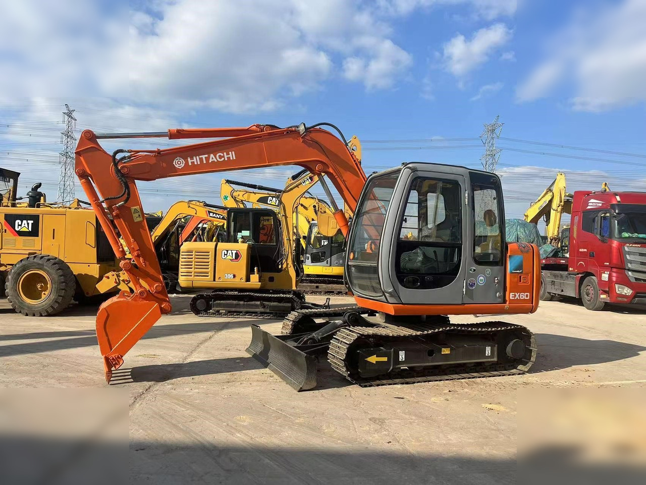 HITACHI EX60-5 - Telakaivukone: kuva HITACHI EX60-5 - Telakaivukone HITACHI EX60-5 - Telakaivukone: kuva HITACHI EX60-5 - Telakaivukone