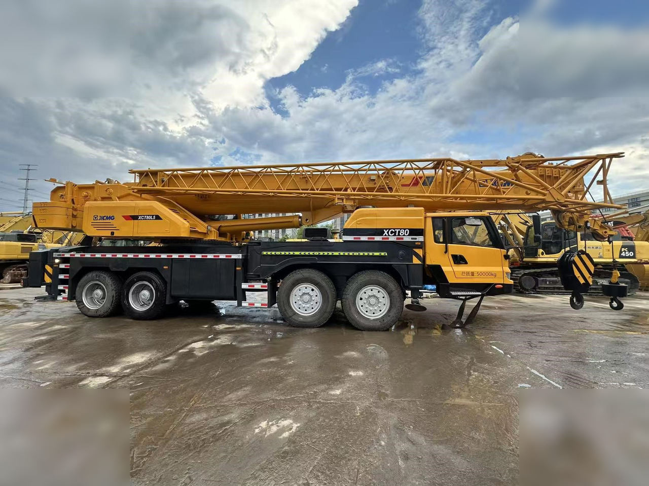 XCMG XCT80L5 - Ajoneuvonosturi: kuva XCMG XCT80L5 - Ajoneuvonosturi XCMG XCT80L5 - Ajoneuvonosturi: kuva XCMG XCT80L5 - Ajoneuvonosturi