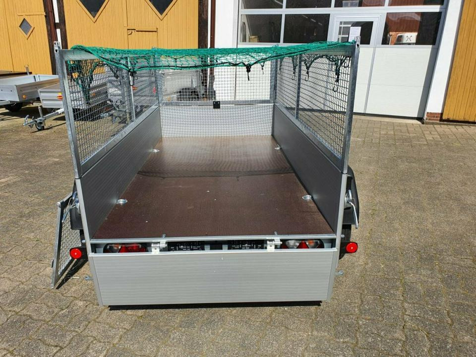 Lavaperävaunu Böckmann PKW Anhänger, 2000 kg, Tandem, neu, Gitteraufbau: kuva Lavaperävaunu Böckmann PKW Anhänger, 2000 kg, Tandem, neu, Gitteraufbau