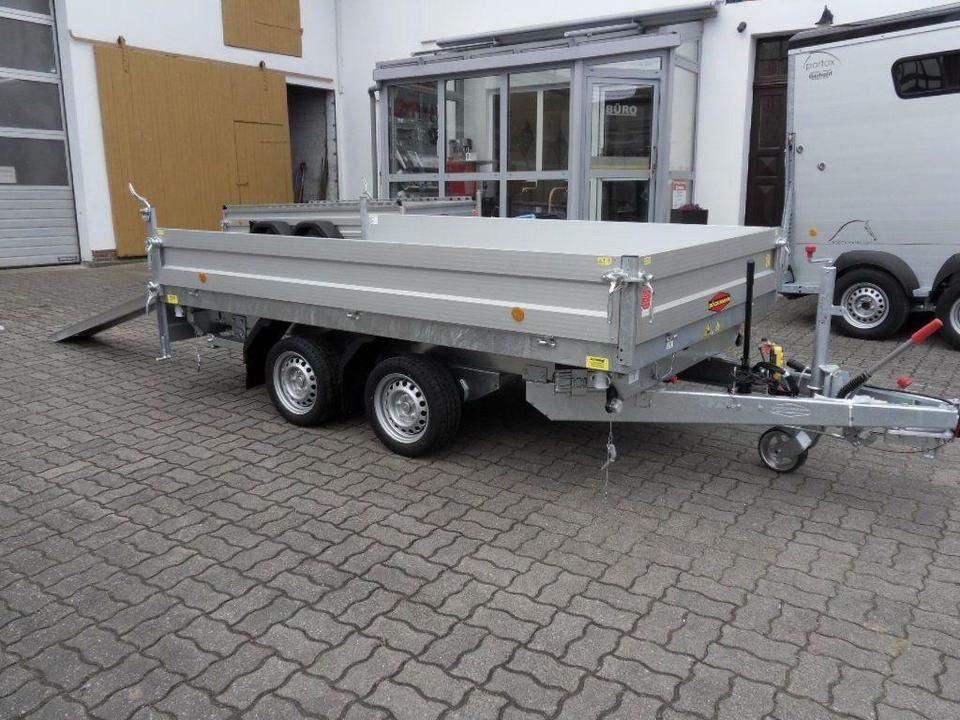 Kippiauto perävaunu Böckmann PKW Anhänger Dreiseitenkipper 3,5 to. 13 ": kuva Kippiauto perävaunu Böckmann PKW Anhänger Dreiseitenkipper 3,5 to. 13 "