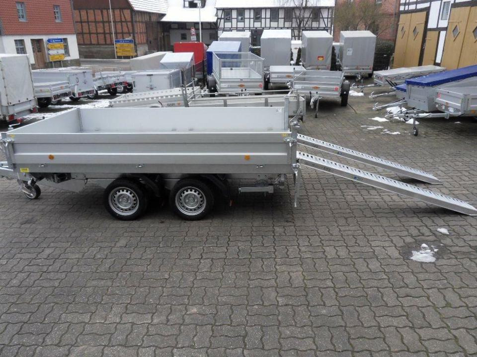 Kippiauto perävaunu Böckmann PKW Anhänger Dreiseitenkipper 3,5 to. 13 ": kuva Kippiauto perävaunu Böckmann PKW Anhänger Dreiseitenkipper 3,5 to. 13 "