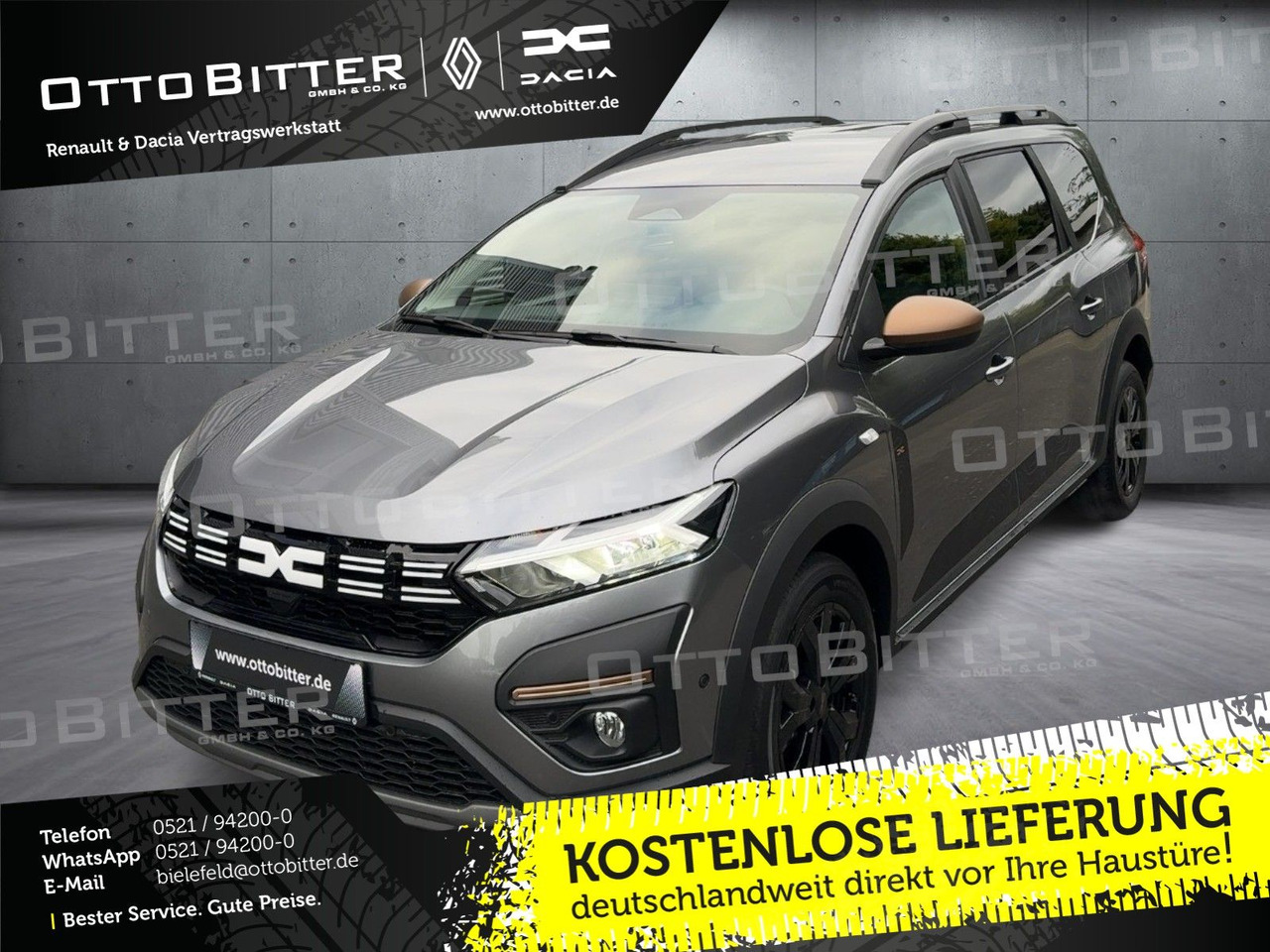 Dacia Jogger Extreme TCe110 5-Sitze CITY-PAKET/NAVI - Farmari: kuva Dacia Jogger Extreme TCe110 5-Sitze CITY-PAKET/NAVI - Farmari Dacia Jogger Extreme TCe110 5-Sitze CITY-PAKET/NAVI - Farmari: kuva Dacia Jogger Extreme TCe110 5-Sitze CITY-PAKET/NAVI - Farmari
