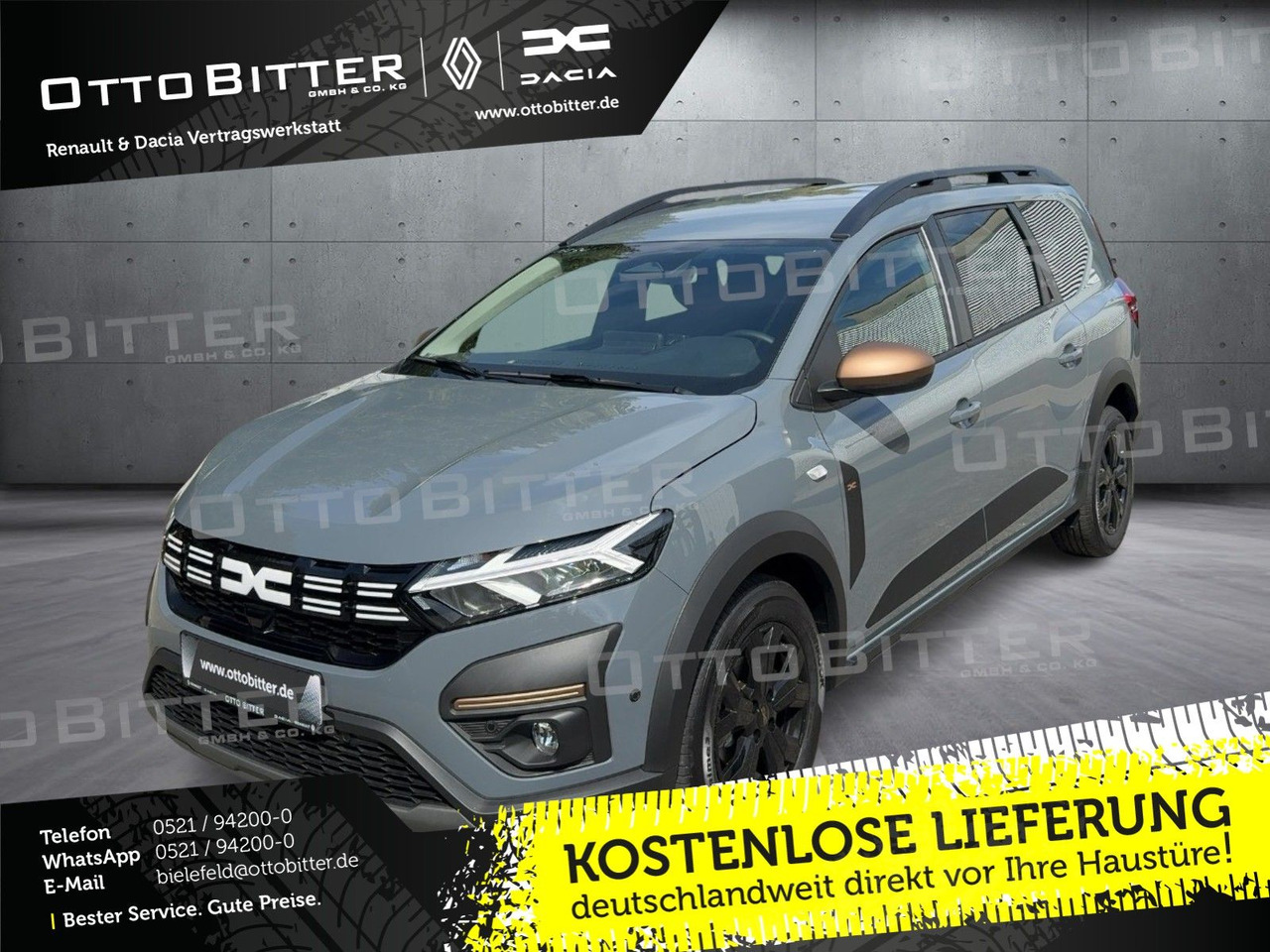 Dacia Jogger Extreme TCe110 5-Sitze CITY-PAKET - Farmari: kuva Dacia Jogger Extreme TCe110 5-Sitze CITY-PAKET - Farmari Dacia Jogger Extreme TCe110 5-Sitze CITY-PAKET - Farmari: kuva Dacia Jogger Extreme TCe110 5-Sitze CITY-PAKET - Farmari