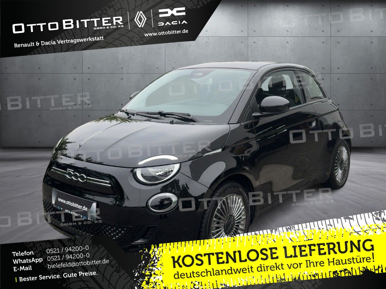 Fiat 500e Icon Elektro 16"ALU/NAVI/SCHNELLADER-50KW - Sedan: kuva Fiat 500e Icon Elektro 16"ALU/NAVI/SCHNELLADER-50KW - Sedan Fiat 500e Icon Elektro 16"ALU/NAVI/SCHNELLADER-50KW - Sedan: kuva Fiat 500e Icon Elektro 16"ALU/NAVI/SCHNELLADER-50KW - Sedan
