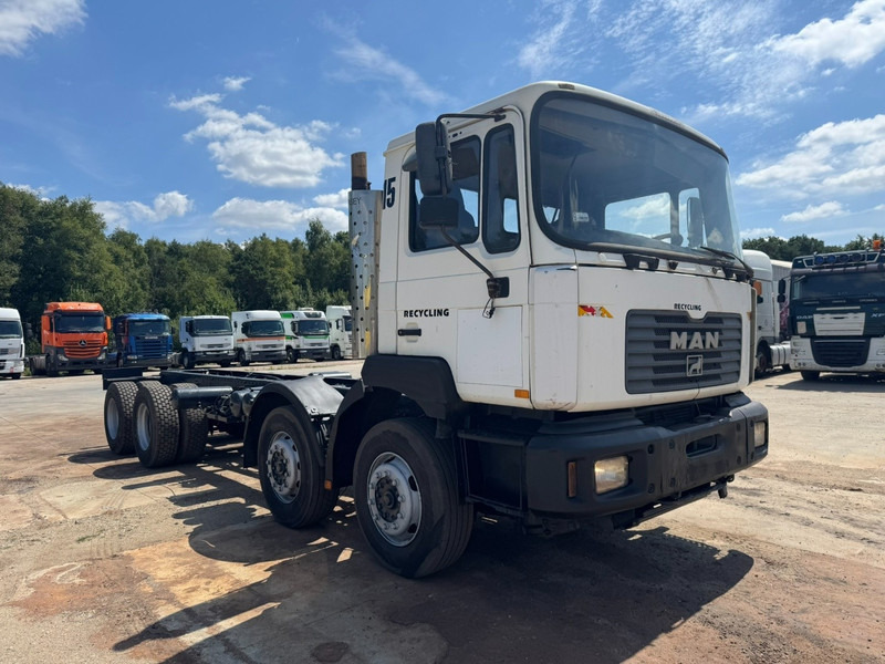 MAN 32.364 (EURO 2 / 6 CYLINDER / 12 TIRES / 8X4 / PERFECT) - Kuorma-auto alusta: kuva MAN 32.364 (EURO 2 / 6 CYLINDER / 12 TIRES / 8X4 / PERFECT) - Kuorma-auto alusta MAN 32.364 (EURO 2 / 6 CYLINDER / 12 TIRES / 8X4 / PERFECT) - Kuorma-auto alusta: kuva MAN 32.364 (EURO 2 / 6 CYLINDER / 12 TIRES / 8X4 / PERFECT) - Kuorma-auto alusta