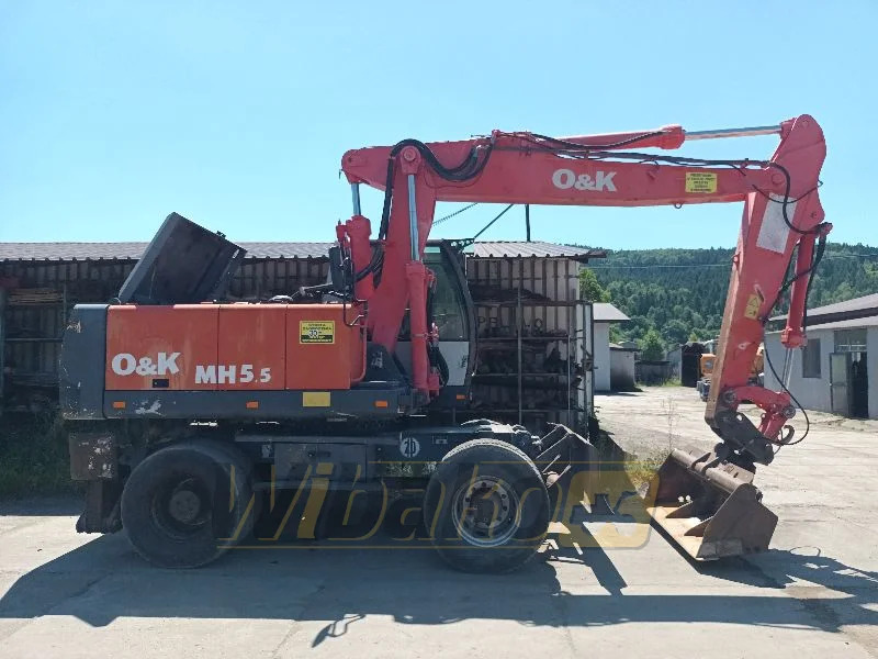 O&K MH5.5 - Pyöräalustainen kaivinkone: kuva O&K MH5.5 - Pyöräalustainen kaivinkone O&K MH5.5 - Pyöräalustainen kaivinkone: kuva O&K MH5.5 - Pyöräalustainen kaivinkone