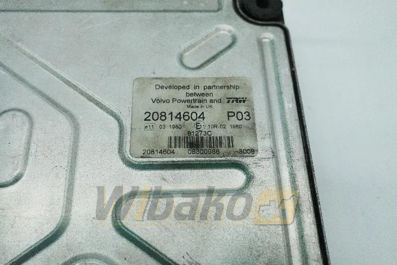 Volvo 20814604 P03 - Ohjainyksikkö - Rakennuskoneet: kuva Volvo 20814604 P03 - Ohjainyksikkö - Rakennuskoneet Volvo 20814604 P03 - Ohjainyksikkö - Rakennuskoneet: kuva Volvo 20814604 P03 - Ohjainyksikkö - Rakennuskoneet