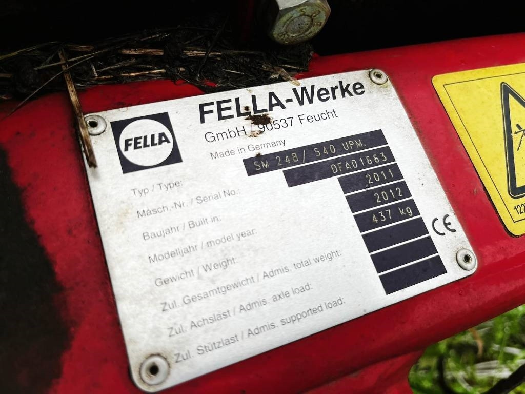 Fella SM 248 - Niittokone: kuva Fella SM 248 - Niittokone Fella SM 248 - Niittokone: kuva Fella SM 248 - Niittokone