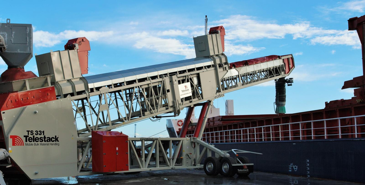 Telestack TS331 Ship Loading Conveyor - Kurottaja: kuva Telestack TS331 Ship Loading Conveyor - Kurottaja Telestack TS331 Ship Loading Conveyor - Kurottaja: kuva Telestack TS331 Ship Loading Conveyor - Kurottaja