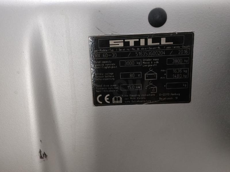 Still RX 60 - Sähkötrukki: kuva Still RX 60 - Sähkötrukki Still RX 60 - Sähkötrukki: kuva Still RX 60 - Sähkötrukki