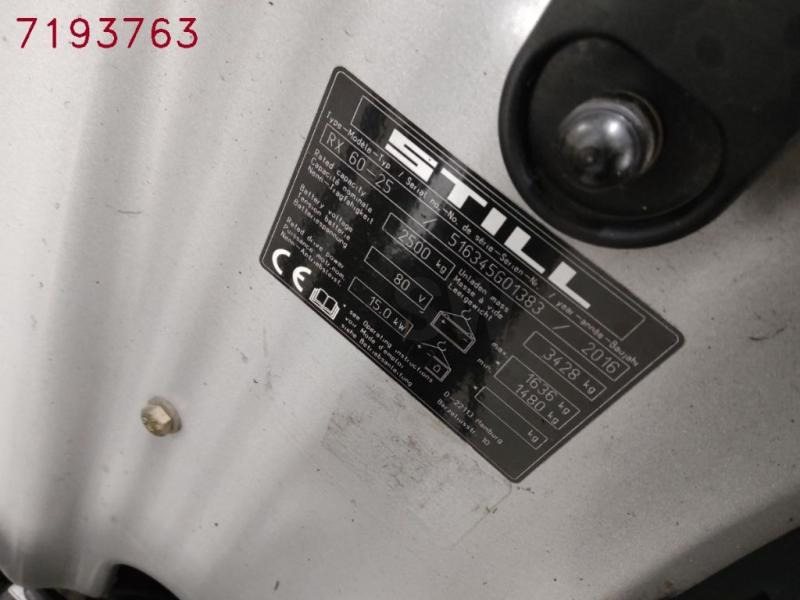 Still RX 60 - Sähkötrukki: kuva Still RX 60 - Sähkötrukki Still RX 60 - Sähkötrukki: kuva Still RX 60 - Sähkötrukki