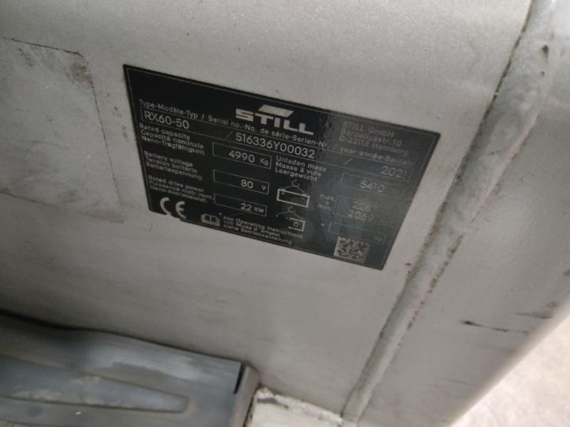 Still RX 60 - Sähkötrukki: kuva Still RX 60 - Sähkötrukki Still RX 60 - Sähkötrukki: kuva Still RX 60 - Sähkötrukki