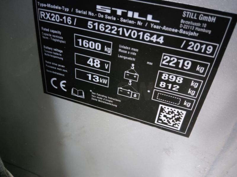 Still RX20 - Sähkötrukki: kuva Still RX20 - Sähkötrukki Still RX20 - Sähkötrukki: kuva Still RX20 - Sähkötrukki