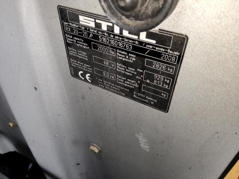 Still RX20 - Sähkötrukki: kuva Still RX20 - Sähkötrukki Still RX20 - Sähkötrukki: kuva Still RX20 - Sähkötrukki