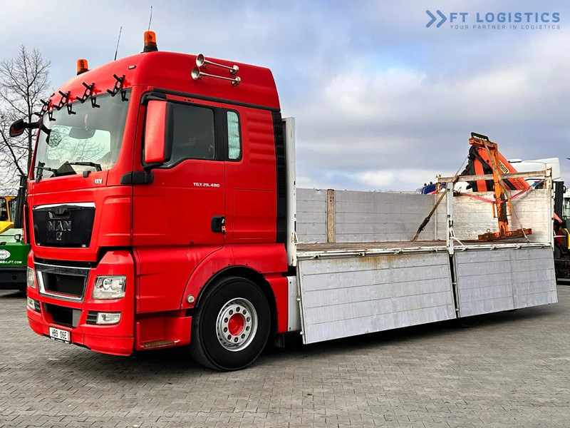 MAN TGX 26.480 Ciężarówka burtowa MAN TGX 26.480 6X2 / PALFINGER PK9002-EH B Crane / 80% Michelin - Nosturiauto: kuva MAN TGX 26.480 Ciężarówka burtowa MAN TGX 26.480 6X2 / PALFINGER PK9002-EH B Crane / 80% Michelin - Nosturiauto MAN TGX 26.480 Ciężarówka burtowa MAN TGX 26.480 6X2 / PALFINGER PK9002-EH B Crane / 80% Michelin - Nosturiauto: kuva MAN TGX 26.480 Ciężarówka burtowa MAN TGX 26.480 6X2 / PALFINGER PK9002-EH B Crane / 80% Michelin - Nosturiauto