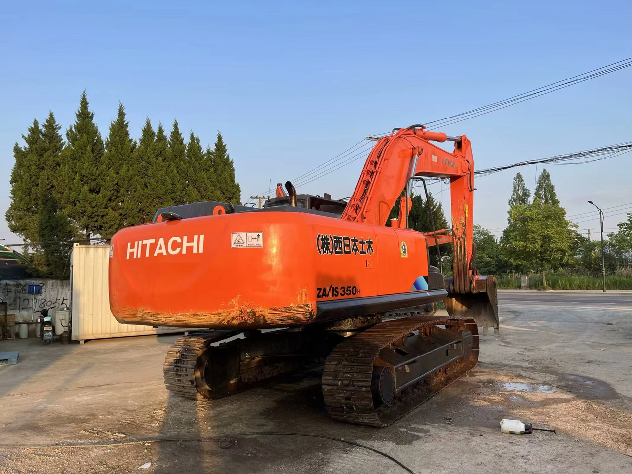HITACHI ZX350-5G - Telakaivukone: kuva HITACHI ZX350-5G - Telakaivukone HITACHI ZX350-5G - Telakaivukone: kuva HITACHI ZX350-5G - Telakaivukone