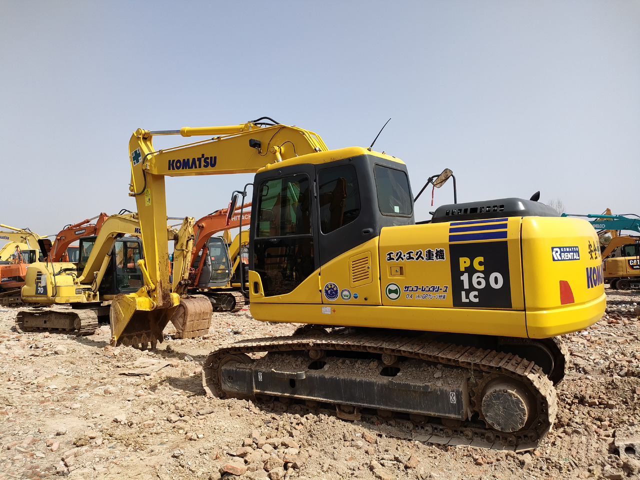 KOMATSU PC160-7 - Telakaivukone: kuva KOMATSU PC160-7 - Telakaivukone KOMATSU PC160-7 - Telakaivukone: kuva KOMATSU PC160-7 - Telakaivukone