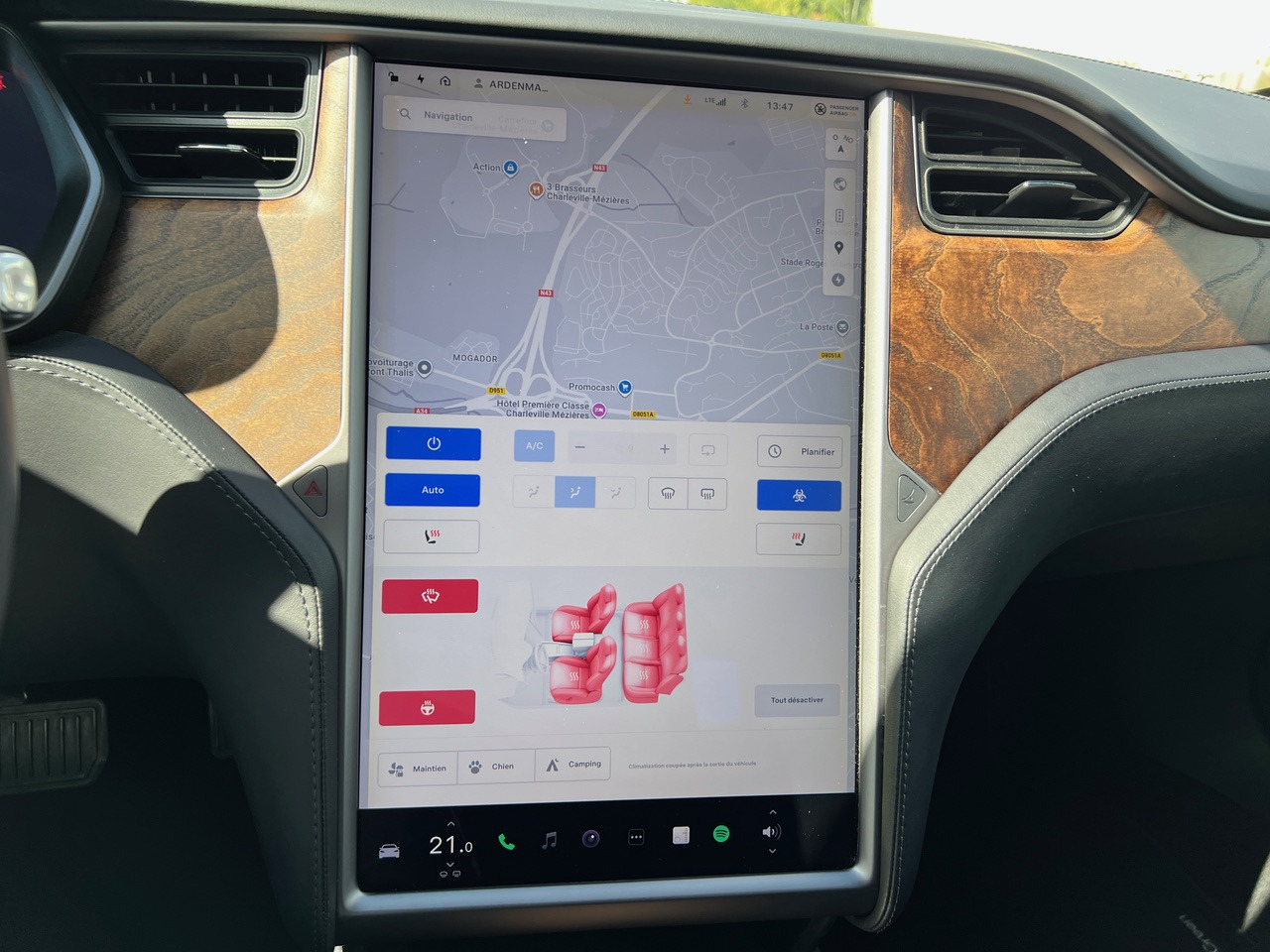 TESLA Model S 75D -Capacité de conduite autonome – Phase 2 – 93% SOH - Sedan: kuva TESLA Model S 75D -Capacité de conduite autonome – Phase 2 – 93% SOH - Sedan TESLA Model S 75D -Capacité de conduite autonome – Phase 2 – 93% SOH - Sedan: kuva TESLA Model S 75D -Capacité de conduite autonome – Phase 2 – 93% SOH - Sedan