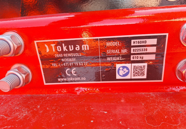 TokvamIlsbo H 160 HD - Puomimurskain: kuva TokvamIlsbo H 160 HD - Puomimurskain TokvamIlsbo H 160 HD - Puomimurskain: kuva TokvamIlsbo H 160 HD - Puomimurskain