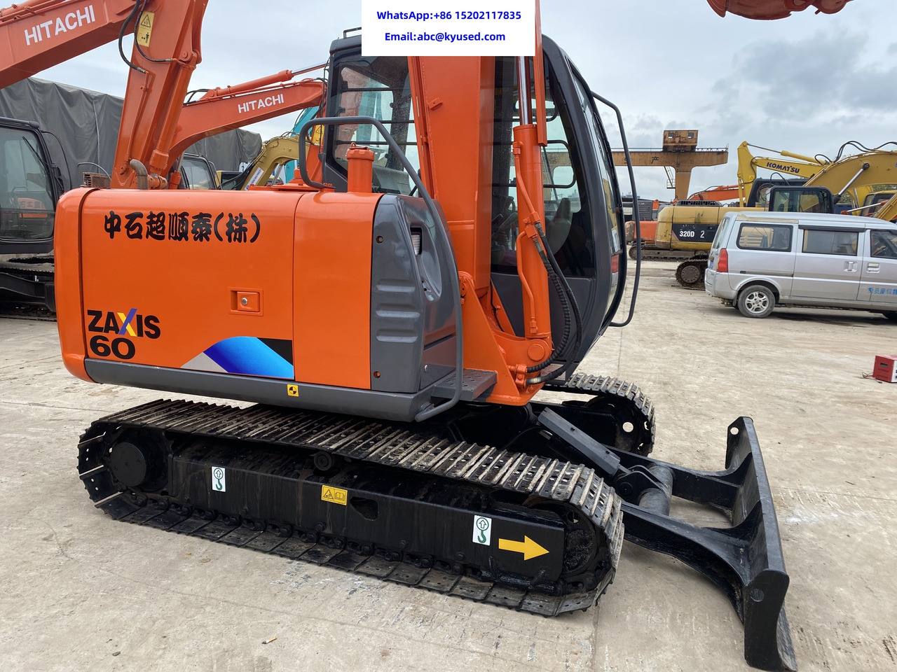 Kaivuri HITACHI ZX60: kuva Kaivuri HITACHI ZX60