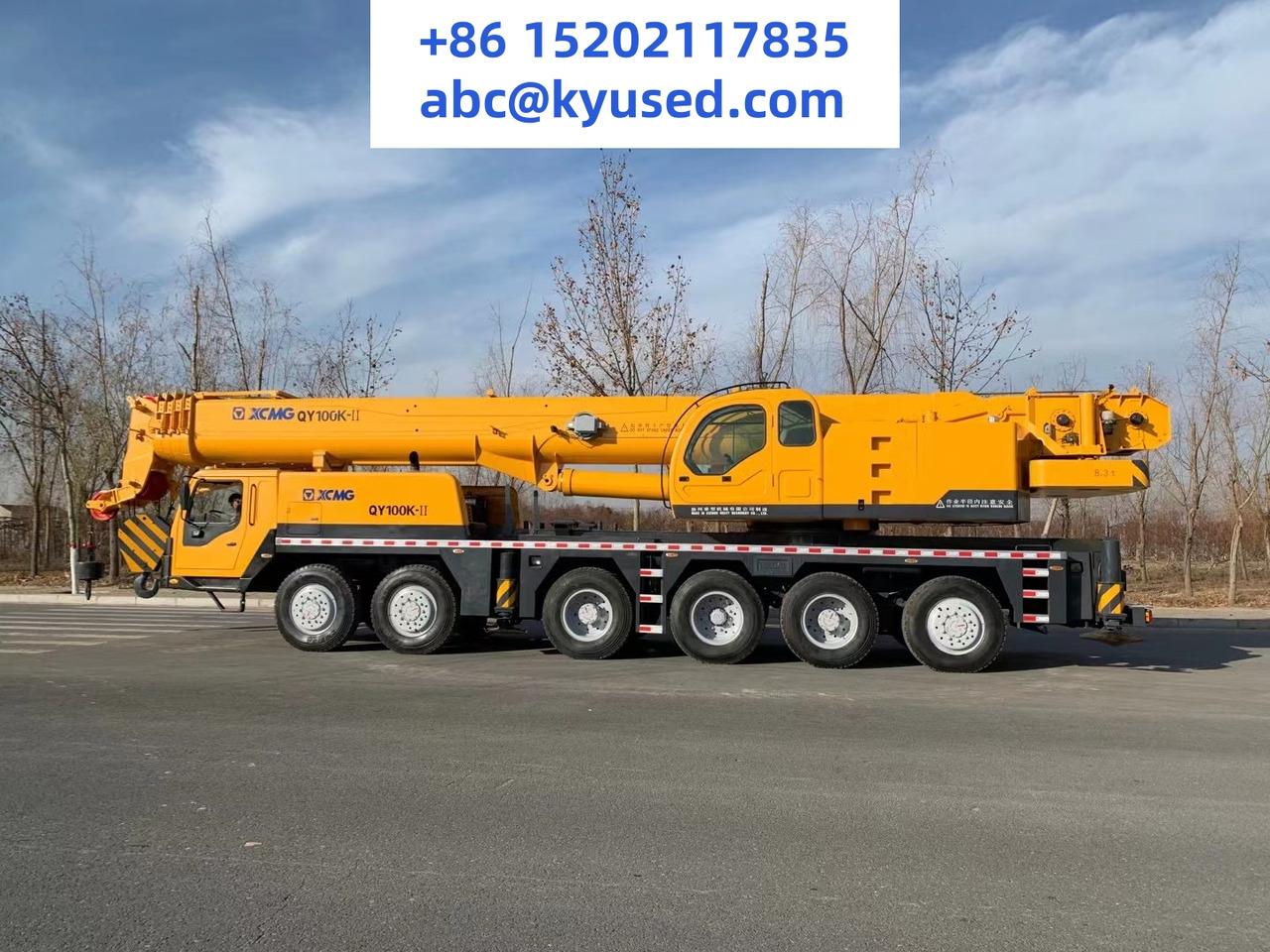 XCMG QY100K - Ajoneuvonosturi: kuva XCMG QY100K - Ajoneuvonosturi XCMG QY100K - Ajoneuvonosturi: kuva XCMG QY100K - Ajoneuvonosturi