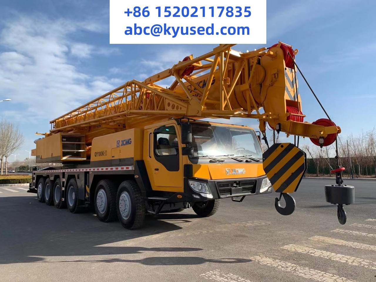 XCMG QY100K - Ajoneuvonosturi: kuva XCMG QY100K - Ajoneuvonosturi XCMG QY100K - Ajoneuvonosturi: kuva XCMG QY100K - Ajoneuvonosturi