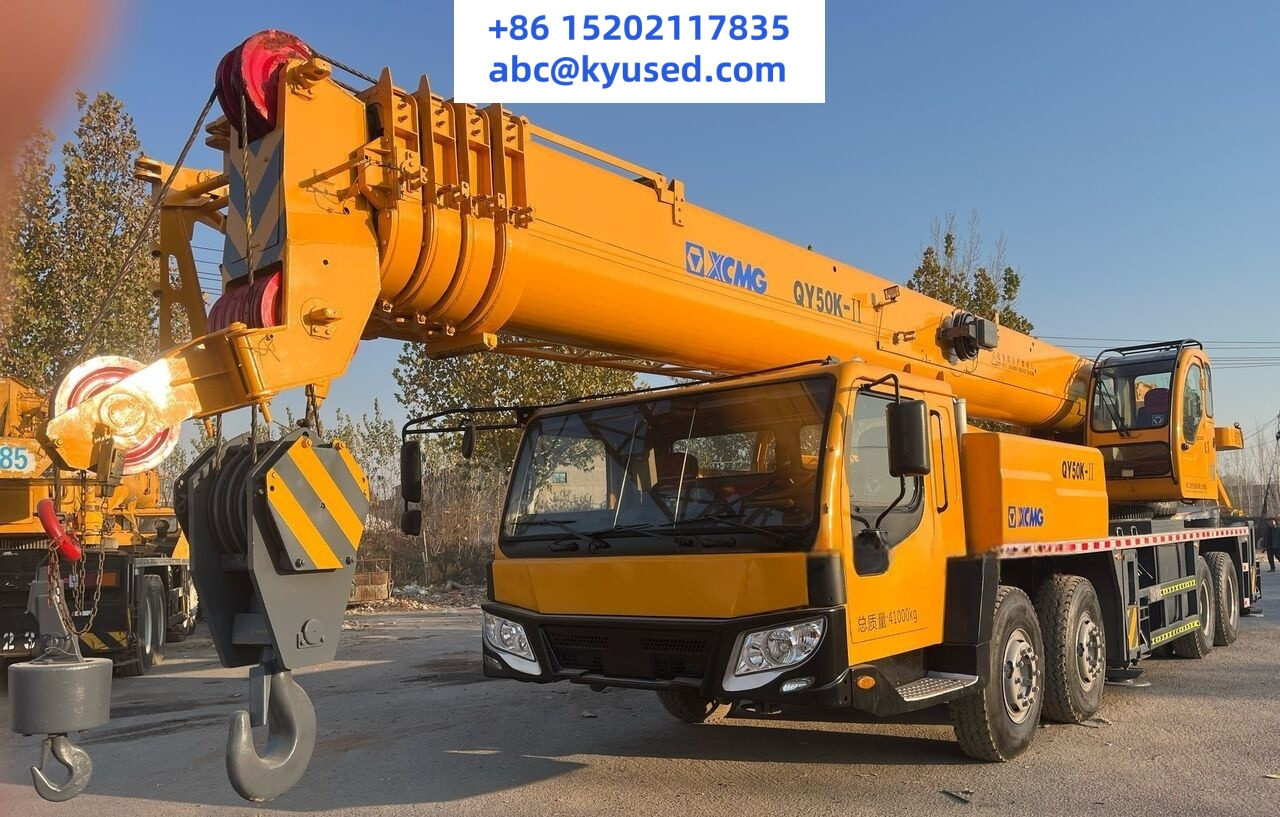 XCMG QY50K QY50K-2 QY50KA QY50KC 50T CRANE - Ajoneuvonosturi: kuva XCMG QY50K QY50K-2 QY50KA QY50KC 50T CRANE - Ajoneuvonosturi XCMG QY50K QY50K-2 QY50KA QY50KC 50T CRANE - Ajoneuvonosturi: kuva XCMG QY50K QY50K-2 QY50KA QY50KC 50T CRANE - Ajoneuvonosturi