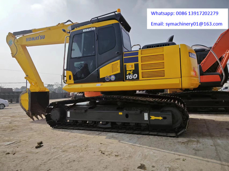 Komatsu PC160 - Telakaivukone: kuva Komatsu PC160 - Telakaivukone Komatsu PC160 - Telakaivukone: kuva Komatsu PC160 - Telakaivukone