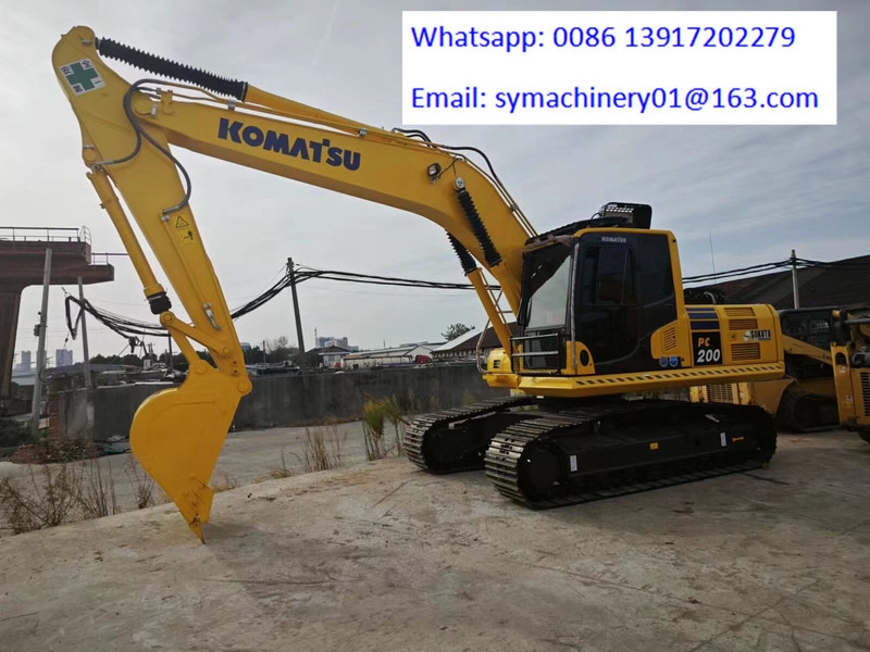 Komatsu PC200-8N1 - Telakaivukone: kuva Komatsu PC200-8N1 - Telakaivukone Komatsu PC200-8N1 - Telakaivukone: kuva Komatsu PC200-8N1 - Telakaivukone