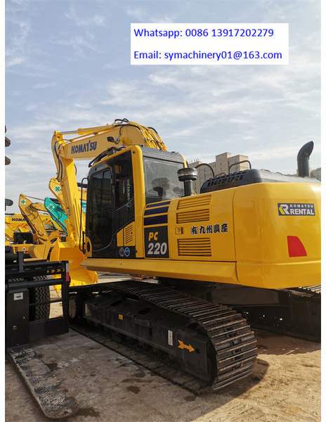 Komatsu PC220-8N1 - Telakaivukone: kuva Komatsu PC220-8N1 - Telakaivukone Komatsu PC220-8N1 - Telakaivukone: kuva Komatsu PC220-8N1 - Telakaivukone