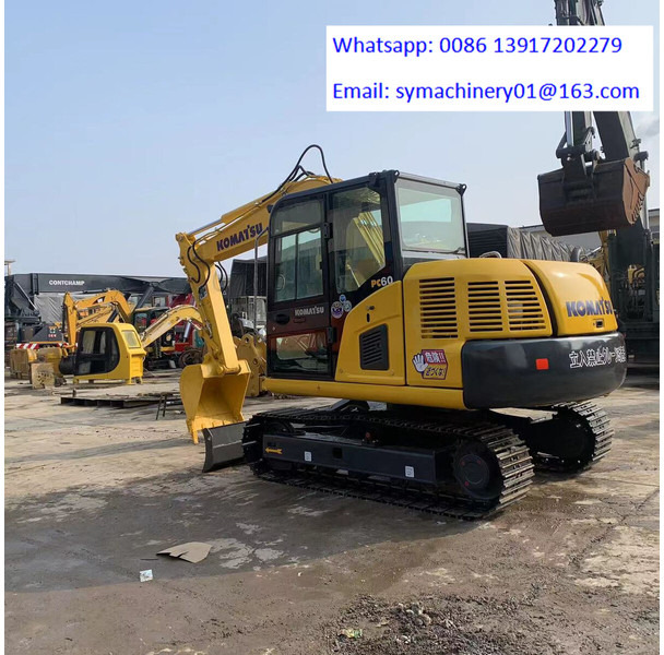 Komatsu PC60-8 - Minikuormaaja: kuva Komatsu PC60-8 - Minikuormaaja Komatsu PC60-8 - Minikuormaaja: kuva Komatsu PC60-8 - Minikuormaaja