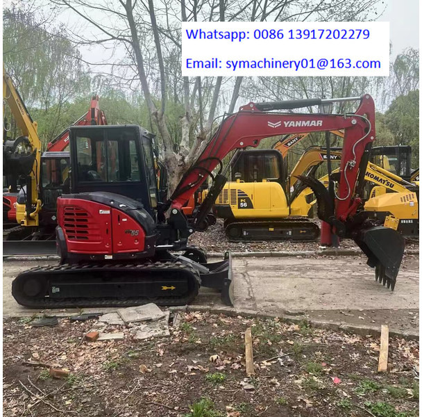 Yanmar Vio 55 - Minikuormaaja: kuva Yanmar Vio 55 - Minikuormaaja Yanmar Vio 55 - Minikuormaaja: kuva Yanmar Vio 55 - Minikuormaaja
